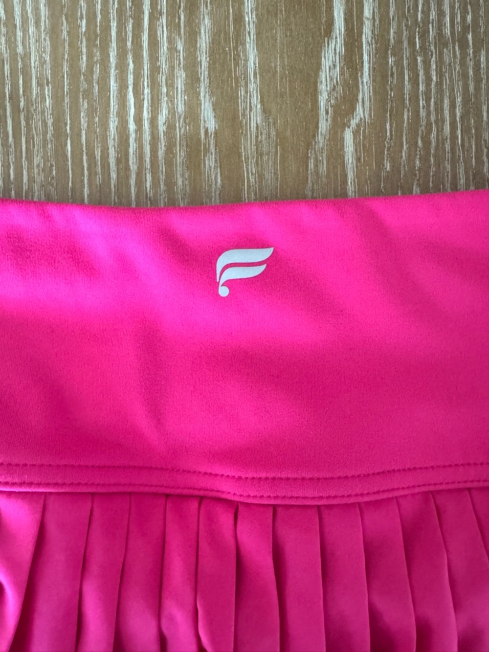 Fabletics Women’s Pleated Pink Skirt - Picture 2 of 2